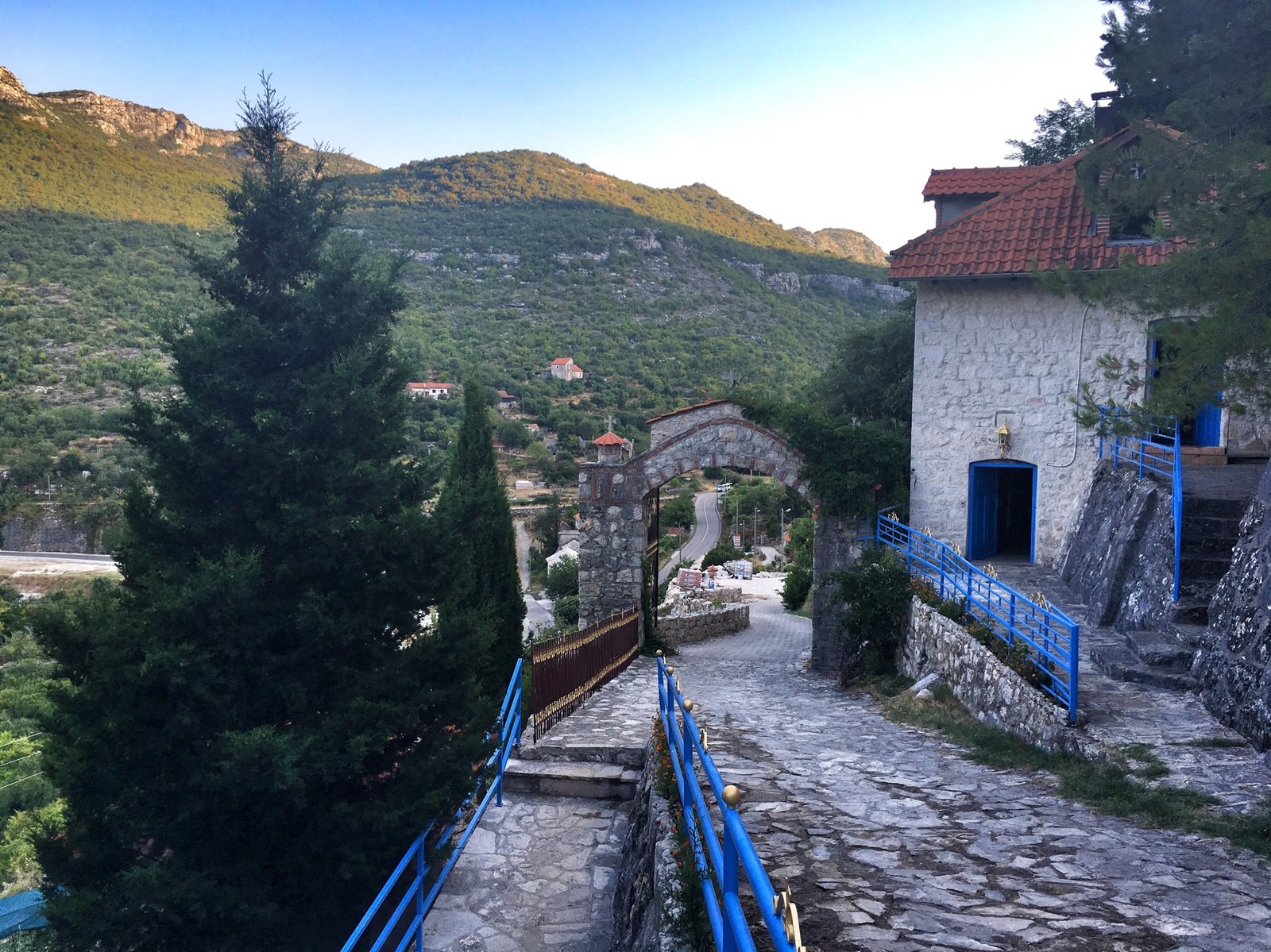 Via Dinarica: Exploring Ravno, Neum, and the Beaches of Bosnia & Herzegovina 44 Zavala Monastery Via Dinarica Blue Trail Bosnia & Herzegovina © The Blonde Gypsy