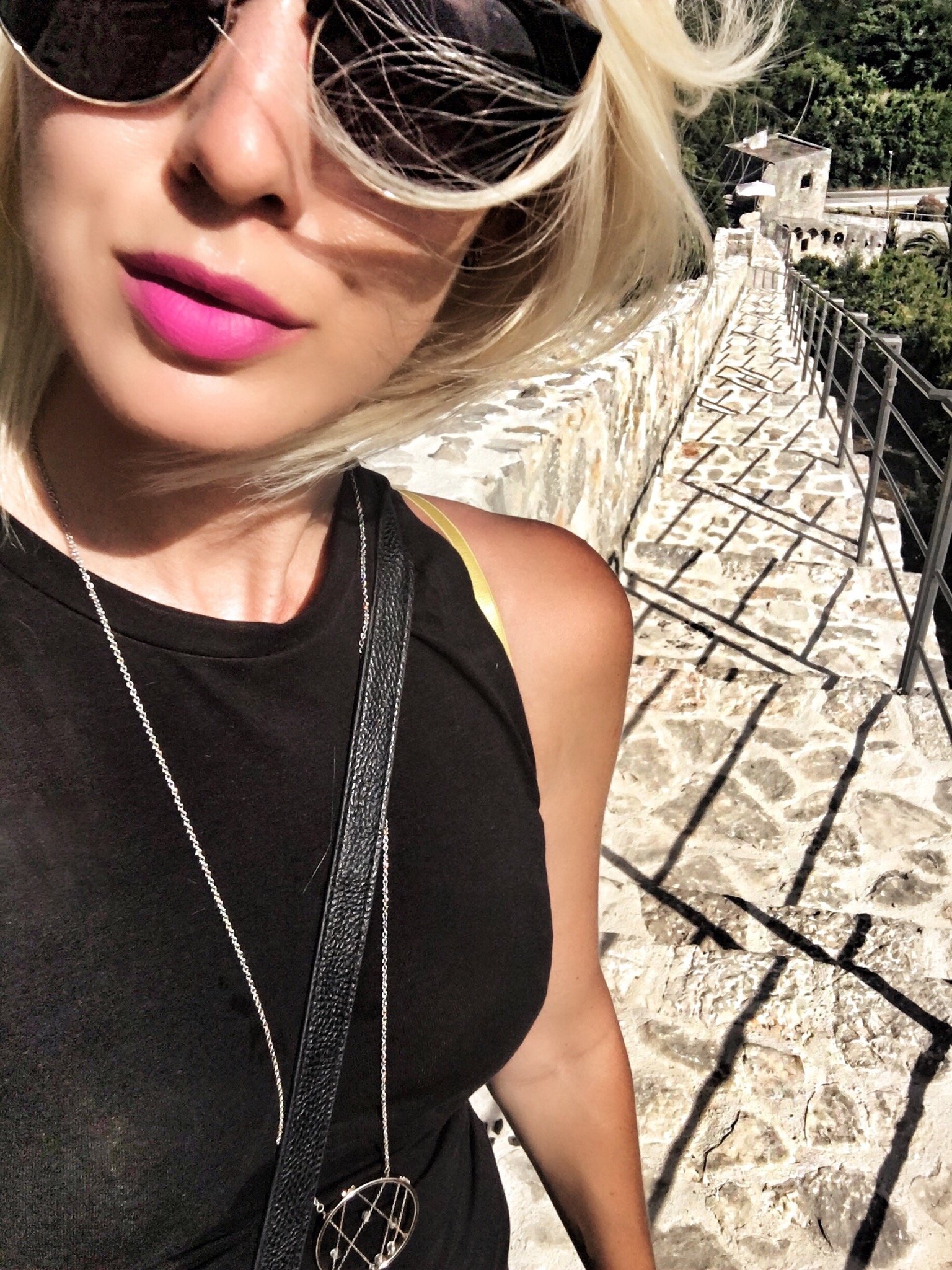 The Blonde Gypsy in Ston Croatia © The Blonde Gypsy. 1