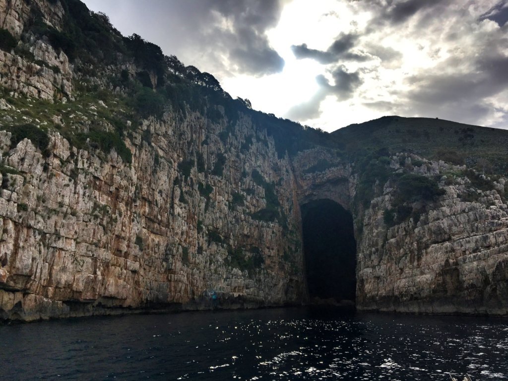 Entrance to Haxhi Alis Cave Karabarun Peninsula Albania © The Blonde Gypsy