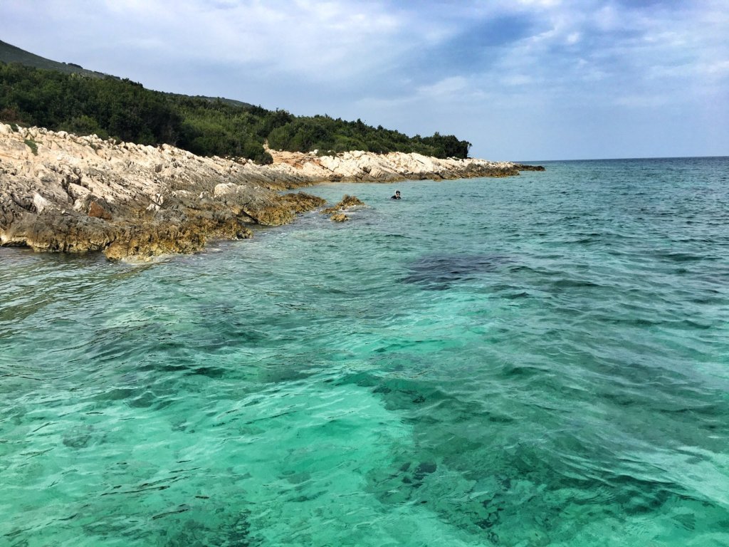 FREEZE sir. Drop the octopus and no one gets hurt...Karabarun Peninsula Albania © The Blonde Gypsy