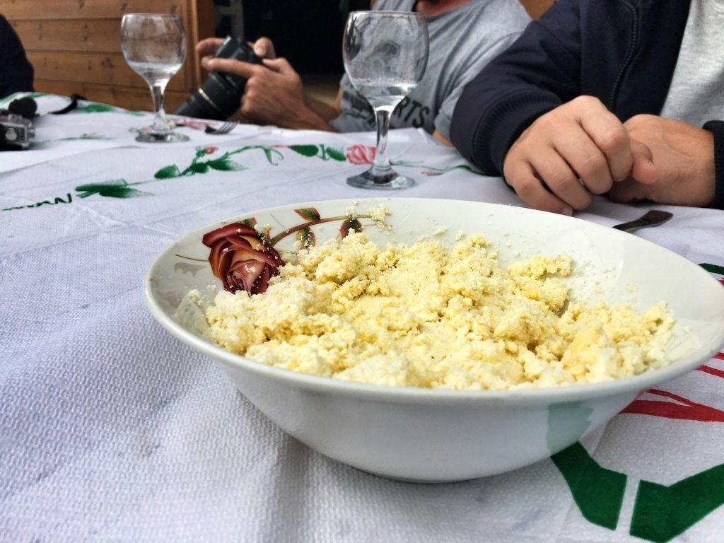 Fresh cheese in Shën Vasil on Karaburun Peninsula Albania © The Blonde Gypsy