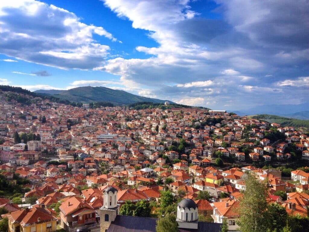15 Places to Visit in North Macedonia That Are Not Skopje or Ohrid 39 View of Krushevo, North Macedonia from above