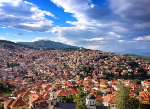 View Above Krushevo Macedonia © The Blonde Gypsy
