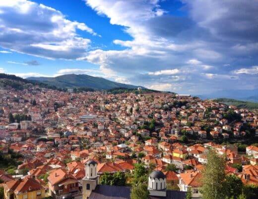 View Above Krushevo Macedonia © The Blonde Gypsy