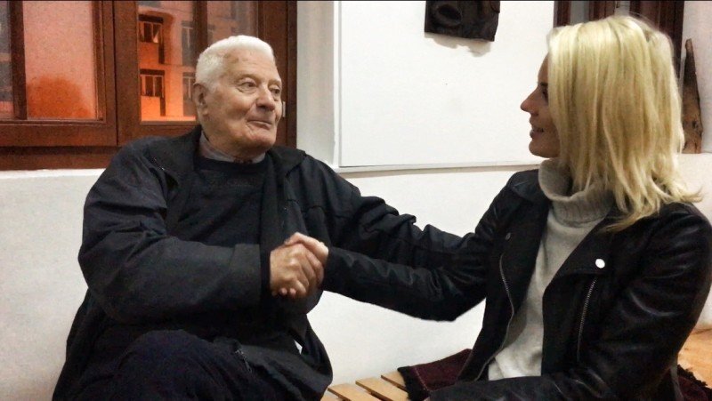 Meeting Mr. Stojić Meeting Mr. Stojić one of the festival innovators © The Blonde Gypsy