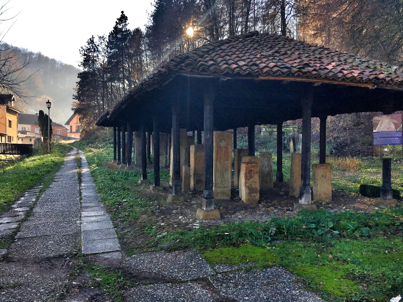 Museum of tombstones and roadside monuments in Guča