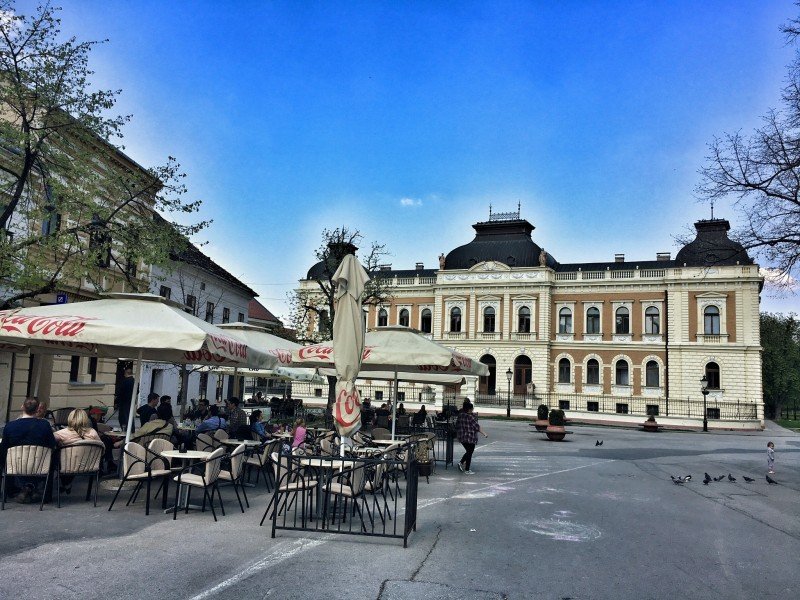 Center of Sremski Karlovci Serbia © The Blonde Gypsy