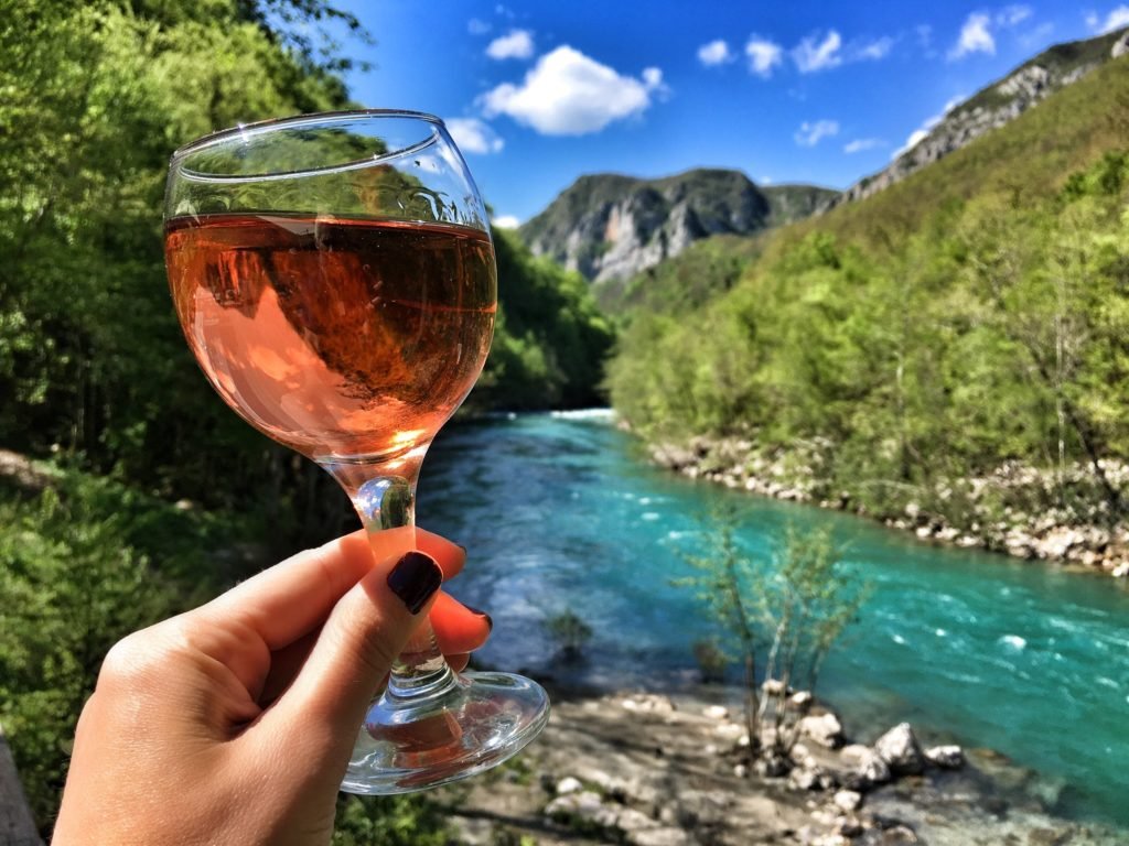 A Tara Canyon Experience Like No Other at Grab Ethno Village, Montenegro 16 Cheers to the gorgeous river Tara at Camp Grab in Montenegro © The Blonde Gypsy