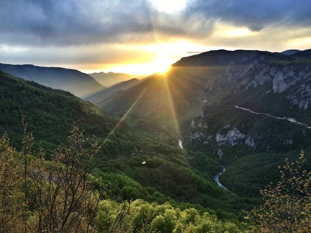 A Tara Canyon Experience Like No Other at Grab Ethno Village, Montenegro 22 View of Tara Canyon above Camp Grab in Montenegro © The Blonde Gypsy