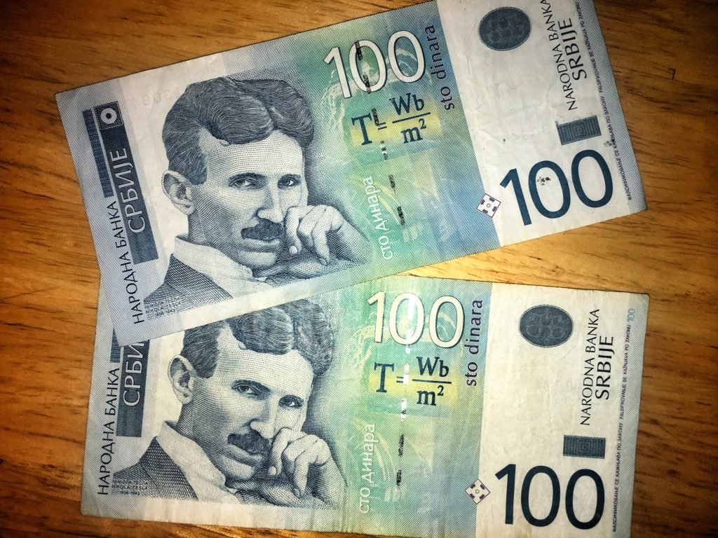 Taking Time With Nikola Tesla - Visit To The Tesla Museum & Belgrade's First Themed Hotel 2 100 Serbian Dinar Nikola Tesla