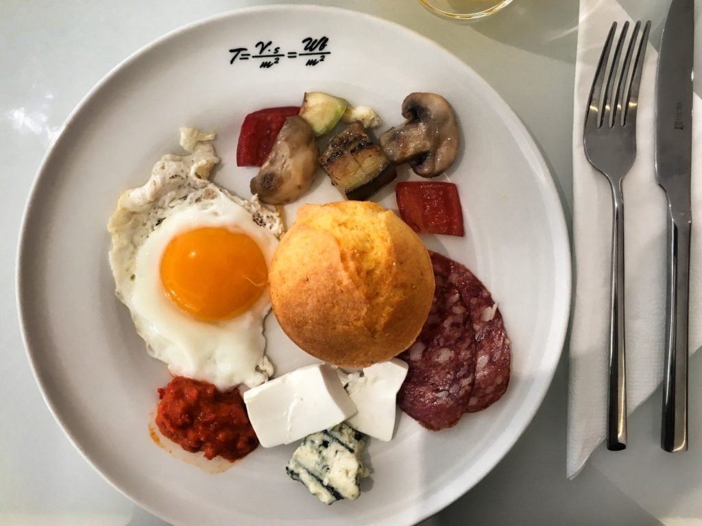 Taking Time With Nikola Tesla - Visit To The Tesla Museum & Belgrade's First Themed Hotel 10 Breakfast at Hotel Tesla Smart Stay in Belgrade Serbia © The Blonde Gypsy