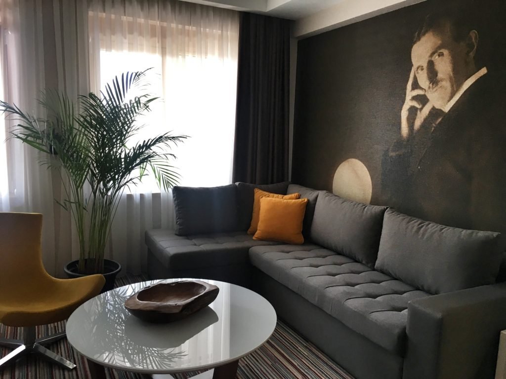 Taking Time With Nikola Tesla - Visit To The Tesla Museum & Belgrade's First Themed Hotel 6 Tesla Suite Hotel Tesla Smart Stay in Belgrade Serbia © The Blonde Gypsy