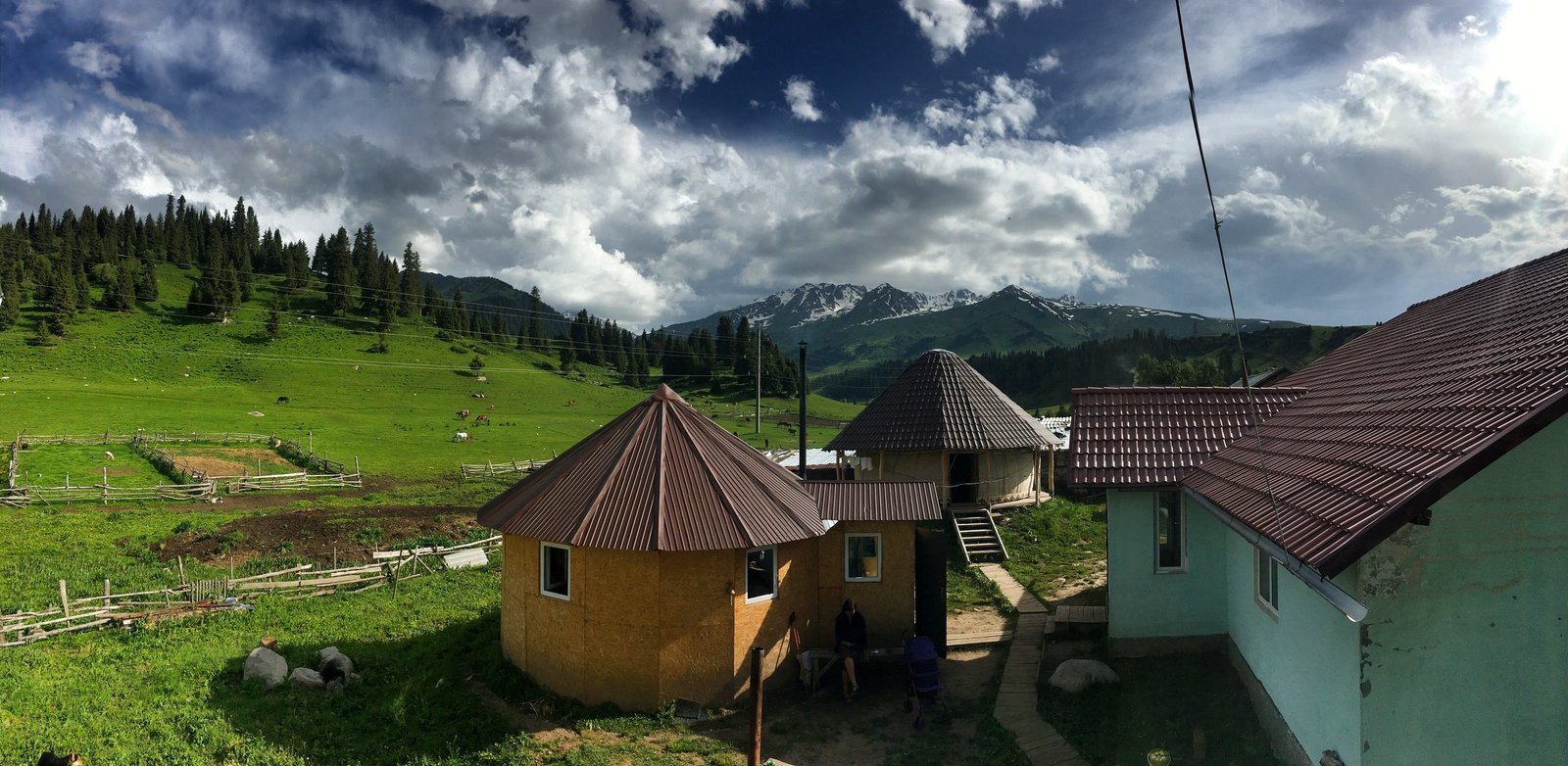 Alakol Guesthouse in Jyrgalan Kyrgyzstan © The Blonde Gypsy
