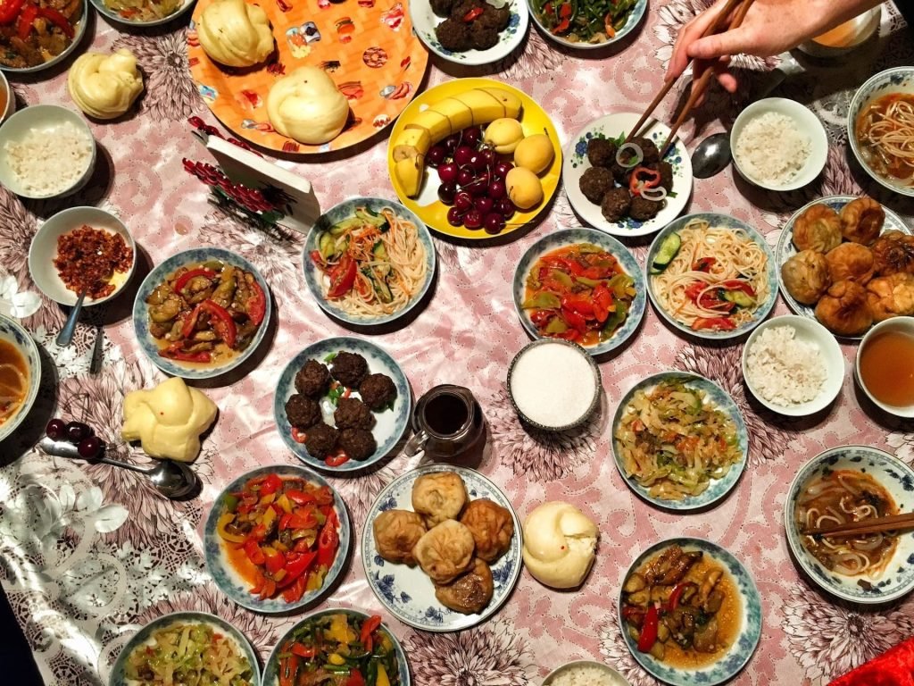Dungan family dinner in Yrdyk near Karakol Kyrgyzstan © larissa olenicoff