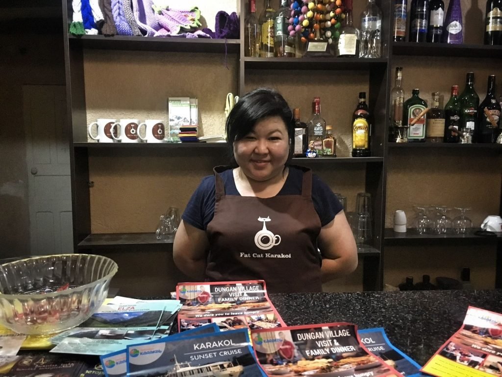 Jamila from Fat Cat in Karakol Kyrgyzstan © larissa olenicoff