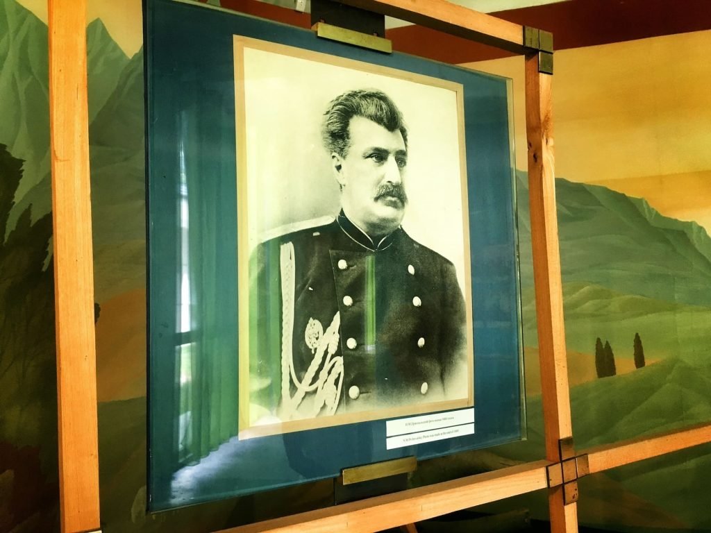 Nikolay Przhevalsky museum in Karakol Kyrgyzstan © larissa olenicoff