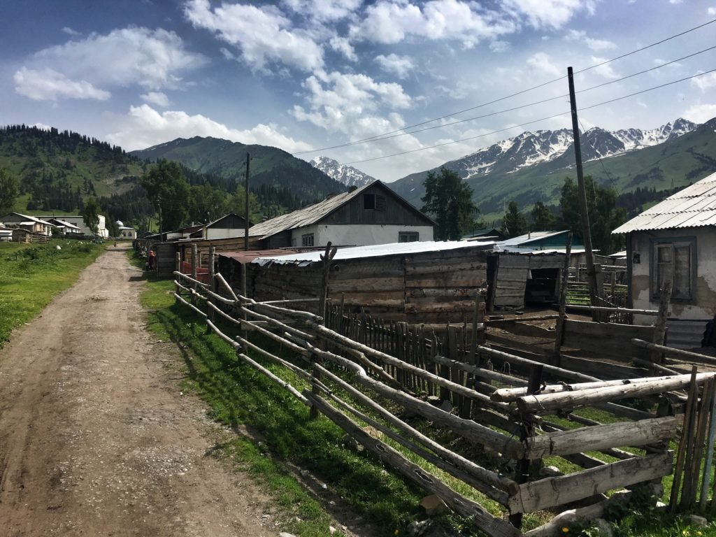 Streets of Jyrgalan Kyrgyzstan © The Blonde Gypsy