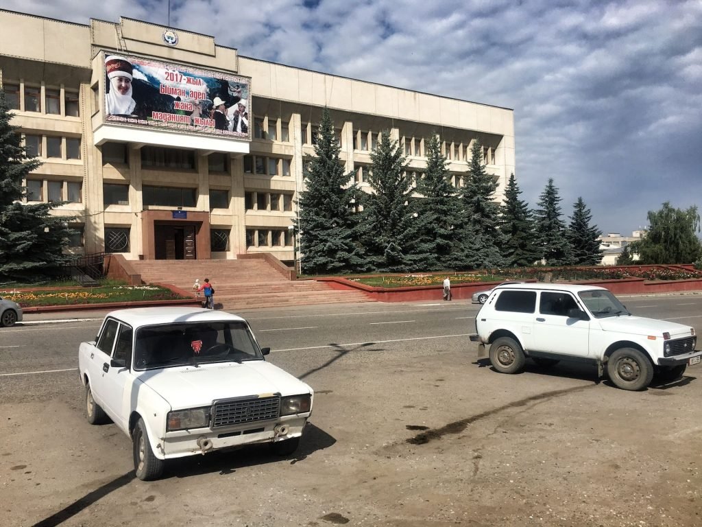 Super Soviet in Karakol Kyrgyzstan © larissa olenicoff