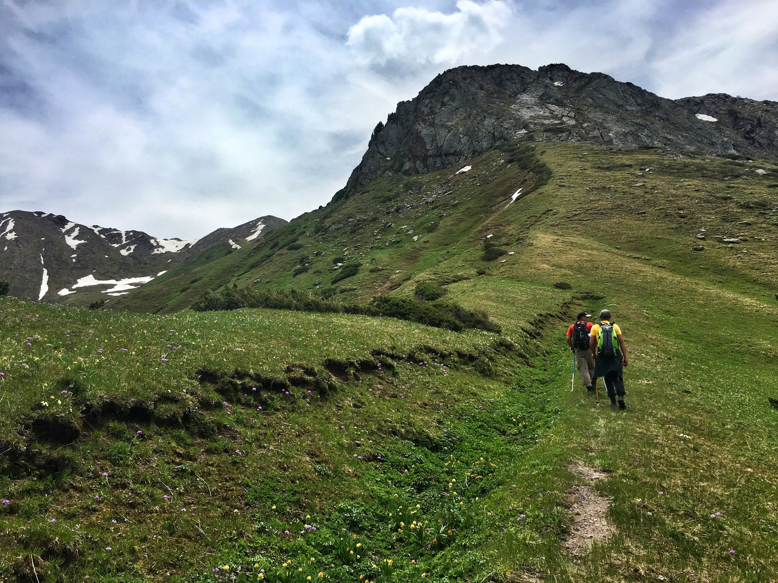 The last leg up to Emils Peak in Jyrgalan Kyrgyzstan © The Blonde Gypsy
