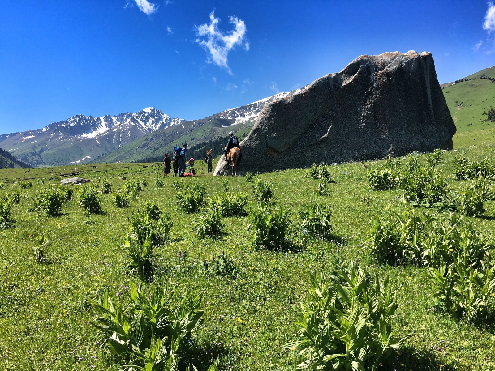 Tulpar Tash rock in Jyrgalan Kyrgyzstan © The Blonde Gypsy
