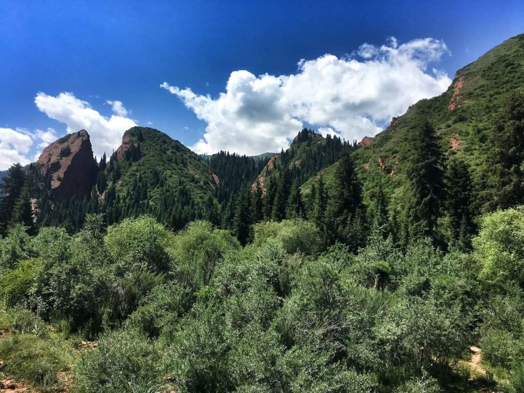 Underwhelming Broken Heart on Issyk Kul in Kyrgyzstan © larissa olenicoff