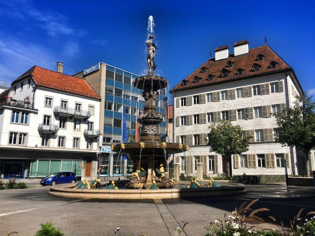 Adventures in Absinthe & Architecture Around Neuchâtel, Switzerland 18 Town Center and Art Nouveau in La Chaux de Fonds Neuchatel Switzerland © The Blonde Gypsy