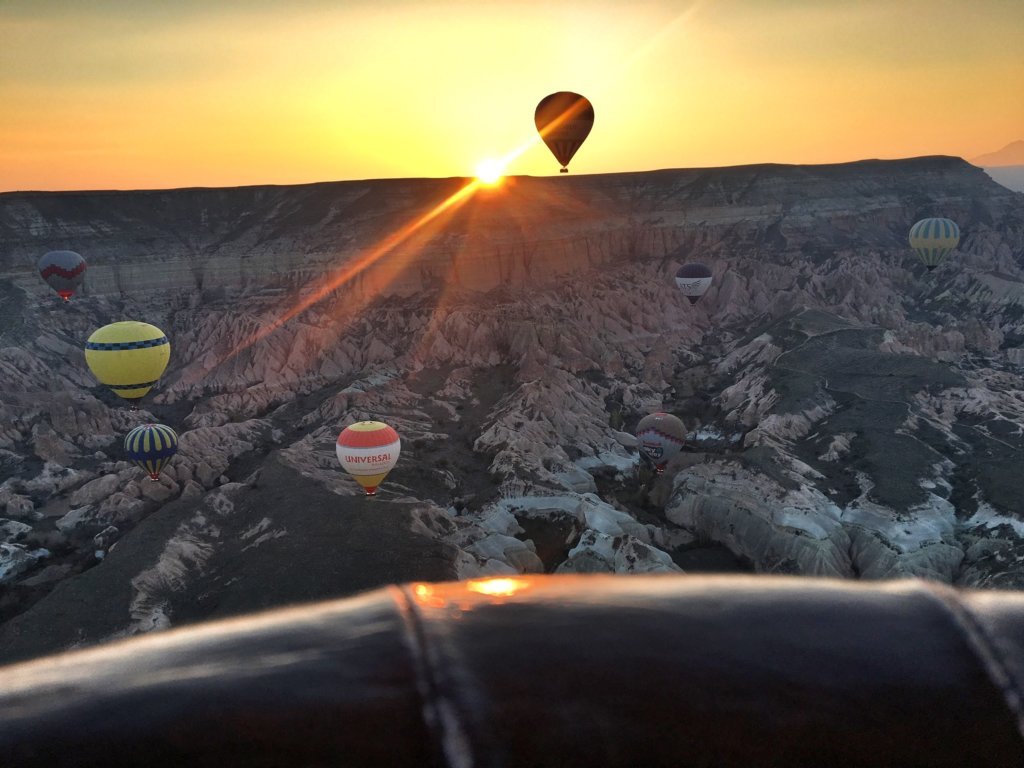 36 Hour Dream Trip to Cappadocia, Turkey 21 Rising Sun and Hot Air Balloons with Royal Balloon in Cappadocia Turkey © The Blonde Gypsy.jpg