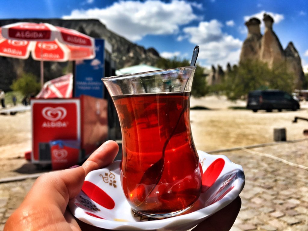 36 Hour Dream Trip to Cappadocia, Turkey 38 Tea with a view during a trip to Cappadocia